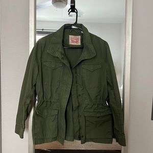 Army Green Levi Utility Jacket